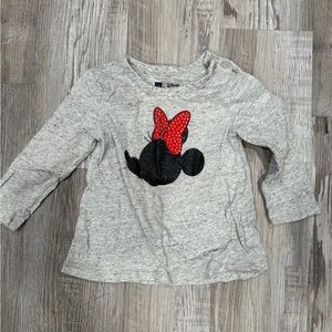 Minnie Mouse long sleeved shirt 2T